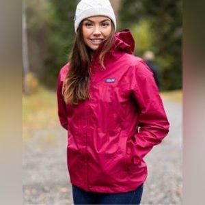 Patagonia Women’s Torrentshell Jacket, hot pink, size S
